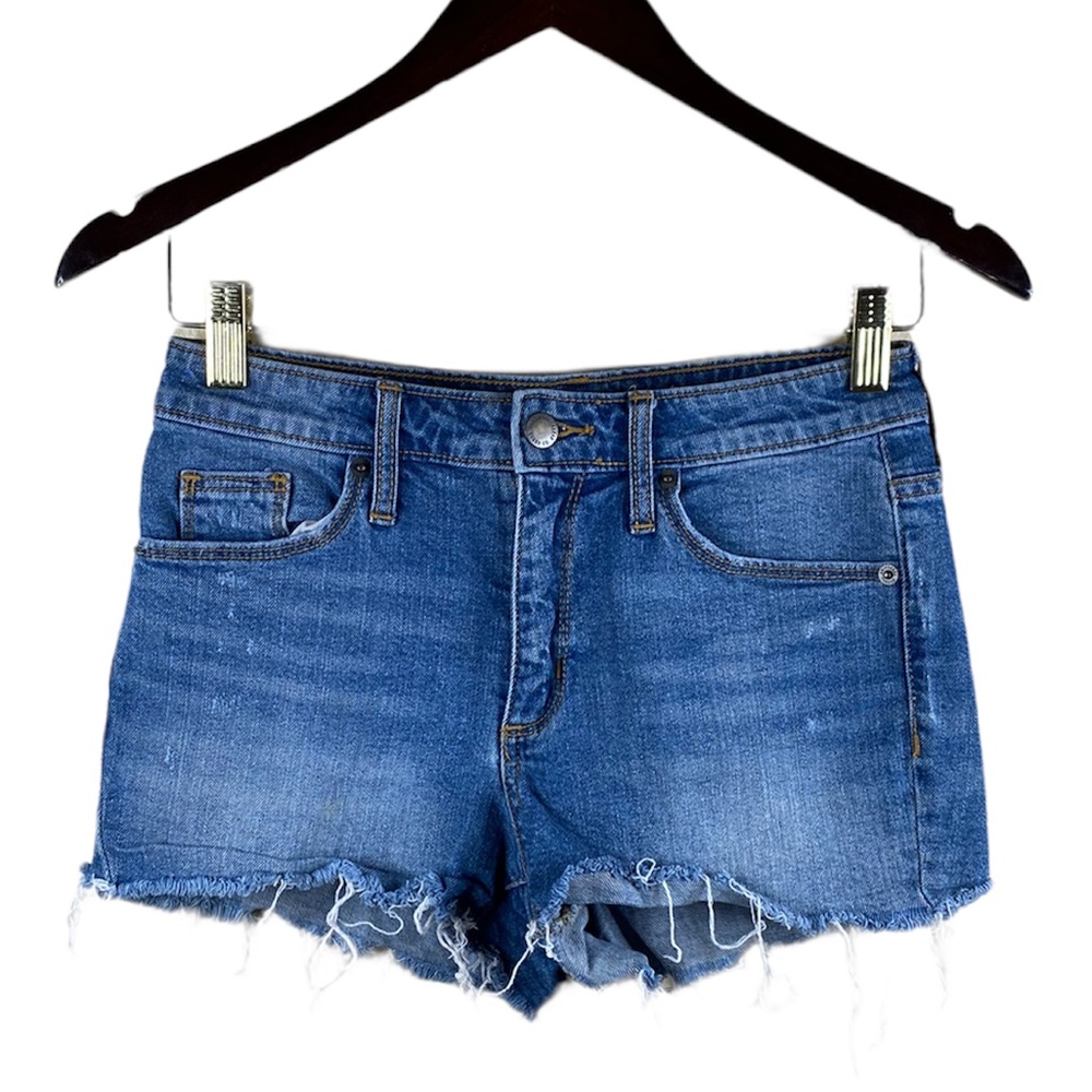 Universal Thread High Rise Distressed Denim Shorts Womens Size 2 26R